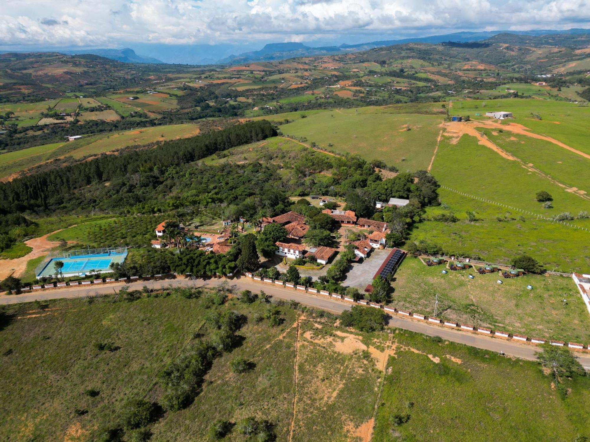 Hotel Finca Buenos Aires Barichara Zewnętrze zdjęcie